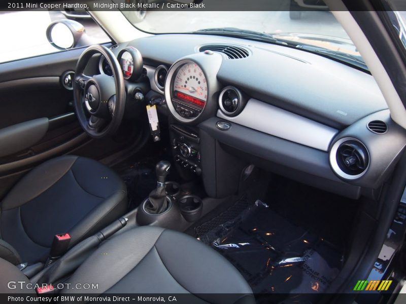 Midnight Black Metallic / Carbon Black 2011 Mini Cooper Hardtop
