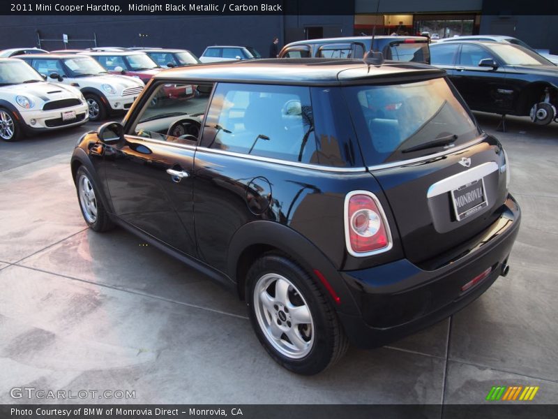 Midnight Black Metallic / Carbon Black 2011 Mini Cooper Hardtop