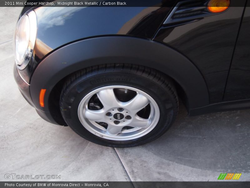 Midnight Black Metallic / Carbon Black 2011 Mini Cooper Hardtop