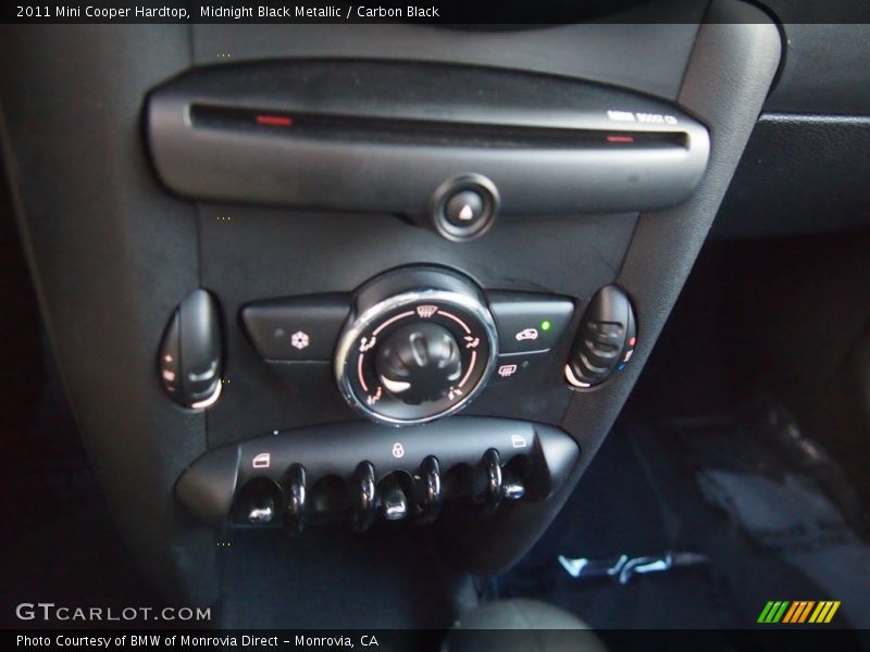 Midnight Black Metallic / Carbon Black 2011 Mini Cooper Hardtop
