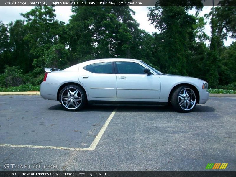 Bright Silver Metallic / Dark Slate Gray/Light Graystone 2007 Dodge Charger SE