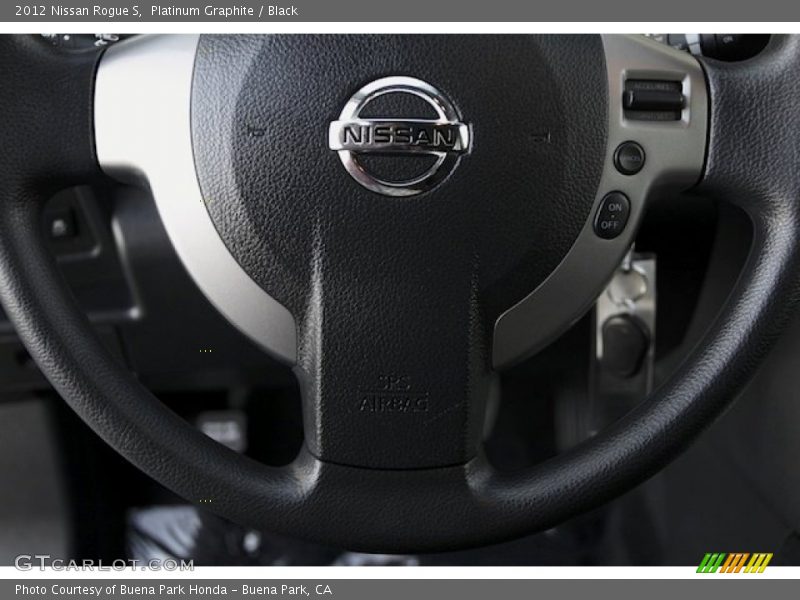 Platinum Graphite / Black 2012 Nissan Rogue S