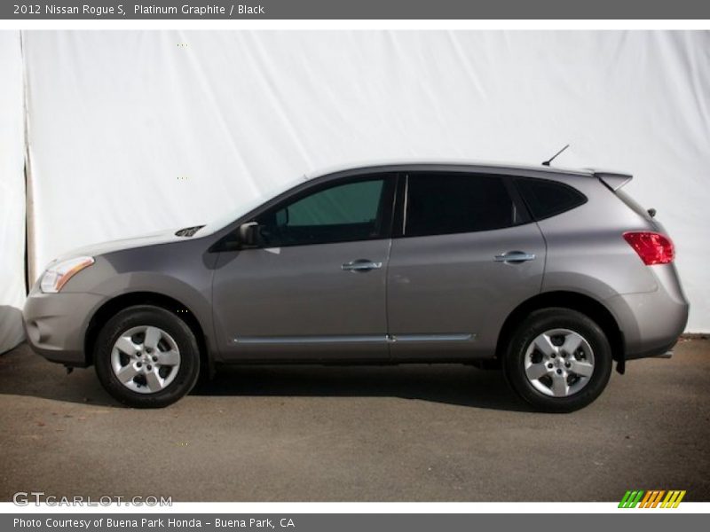 Platinum Graphite / Black 2012 Nissan Rogue S