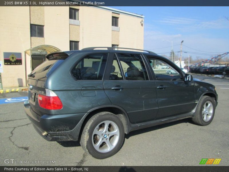 Highland Green Metallic / Truffle Brown 2005 BMW X5 3.0i