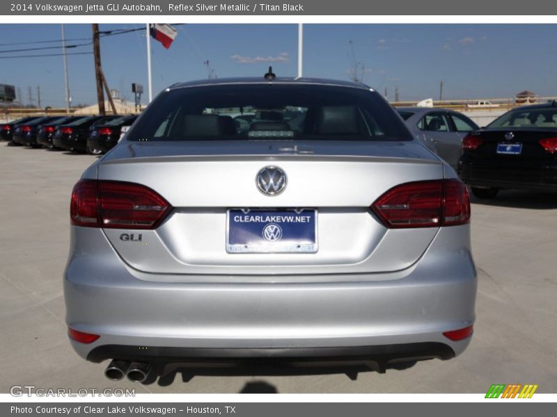 Reflex Silver Metallic / Titan Black 2014 Volkswagen Jetta GLI Autobahn