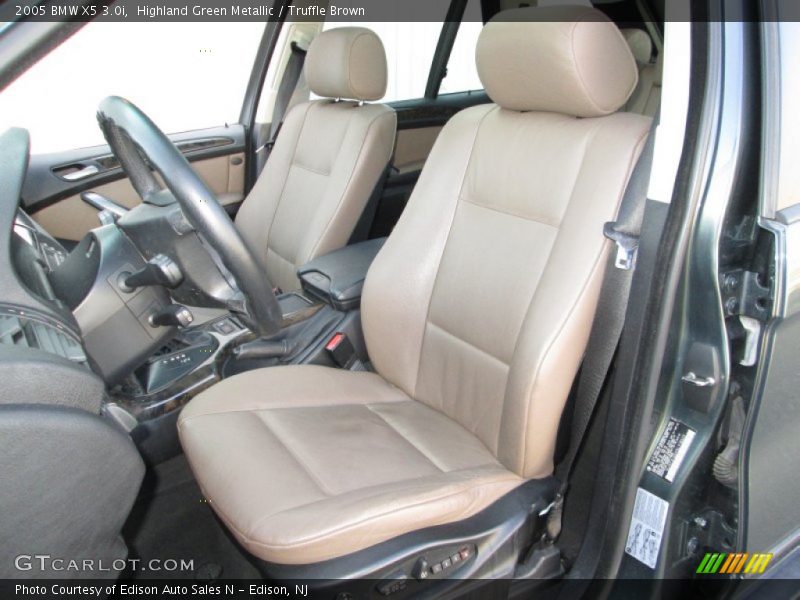 Highland Green Metallic / Truffle Brown 2005 BMW X5 3.0i