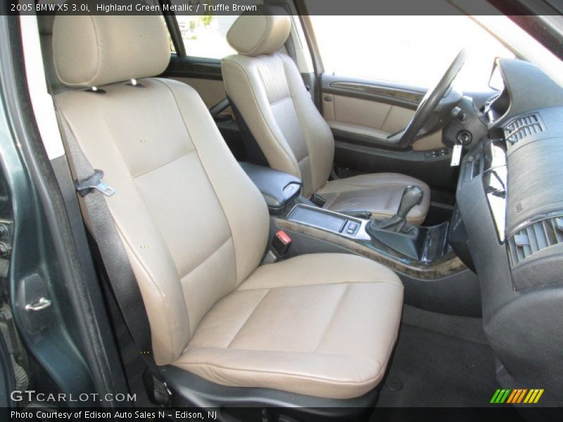 Highland Green Metallic / Truffle Brown 2005 BMW X5 3.0i