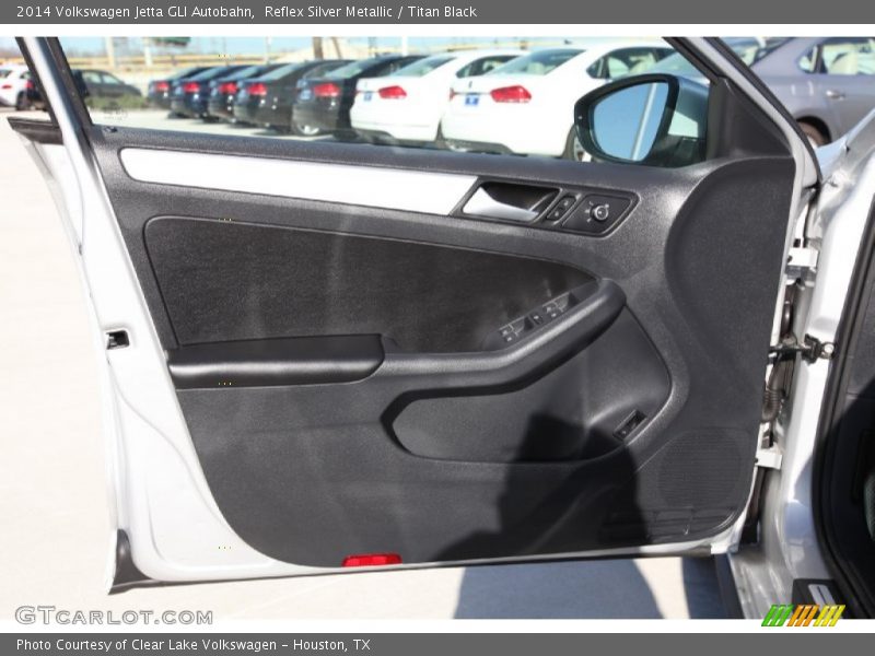 Reflex Silver Metallic / Titan Black 2014 Volkswagen Jetta GLI Autobahn