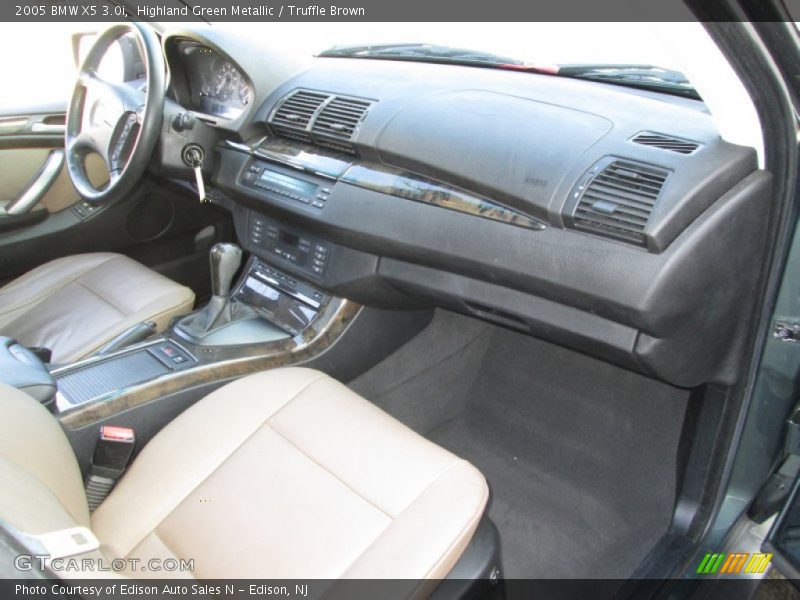 Highland Green Metallic / Truffle Brown 2005 BMW X5 3.0i
