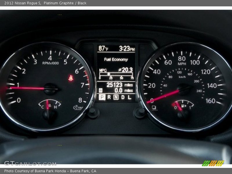 Platinum Graphite / Black 2012 Nissan Rogue S