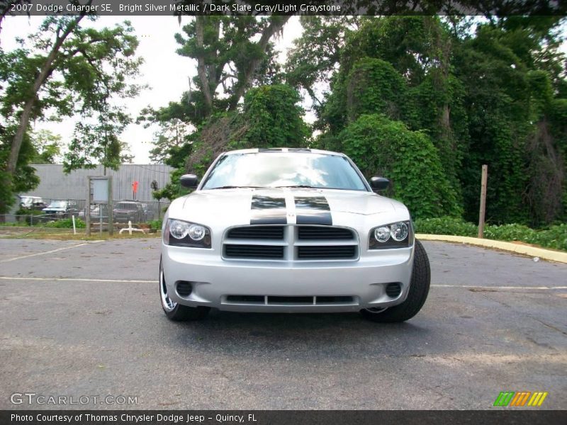 Bright Silver Metallic / Dark Slate Gray/Light Graystone 2007 Dodge Charger SE