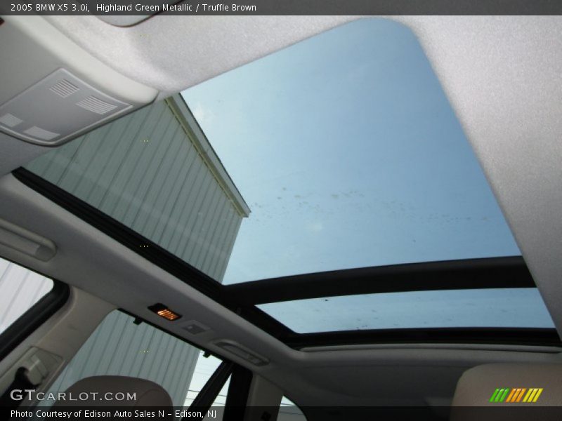 Highland Green Metallic / Truffle Brown 2005 BMW X5 3.0i