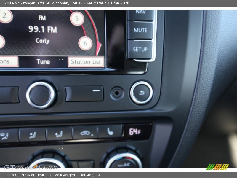 Reflex Silver Metallic / Titan Black 2014 Volkswagen Jetta GLI Autobahn