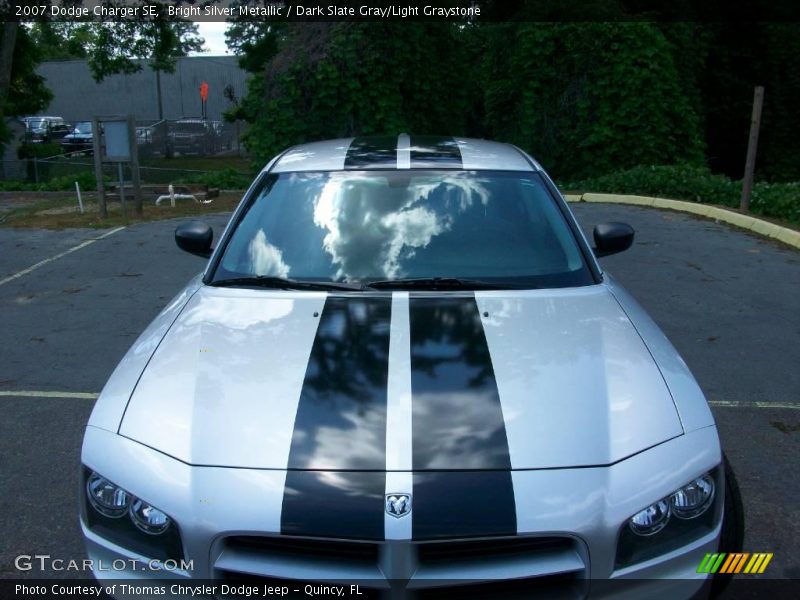 Bright Silver Metallic / Dark Slate Gray/Light Graystone 2007 Dodge Charger SE