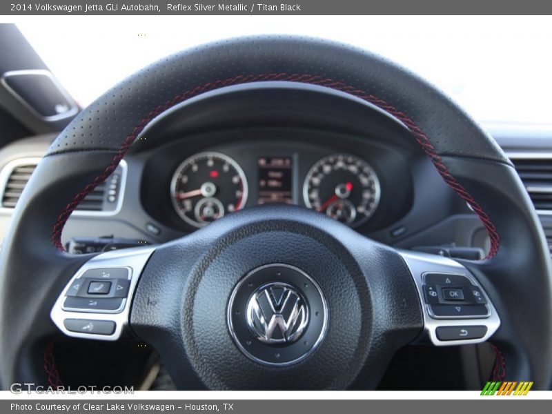 Reflex Silver Metallic / Titan Black 2014 Volkswagen Jetta GLI Autobahn