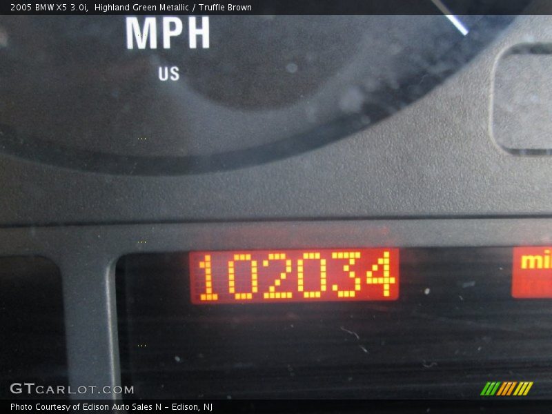 Highland Green Metallic / Truffle Brown 2005 BMW X5 3.0i