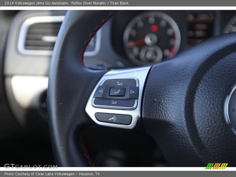 Reflex Silver Metallic / Titan Black 2014 Volkswagen Jetta GLI Autobahn