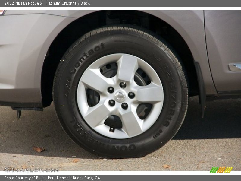 Platinum Graphite / Black 2012 Nissan Rogue S