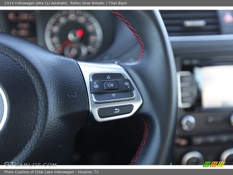 Reflex Silver Metallic / Titan Black 2014 Volkswagen Jetta GLI Autobahn