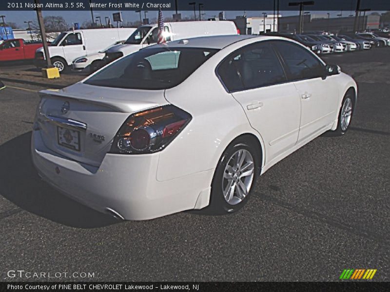 Winter Frost White / Charcoal 2011 Nissan Altima 3.5 SR