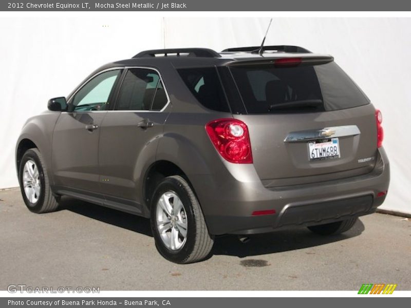 Mocha Steel Metallic / Jet Black 2012 Chevrolet Equinox LT