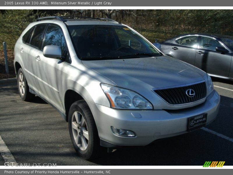 Millenium Silver Metallic / Light Gray 2005 Lexus RX 330 AWD