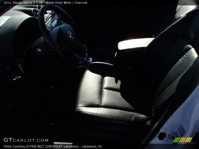 Winter Frost White / Charcoal 2011 Nissan Altima 3.5 SR