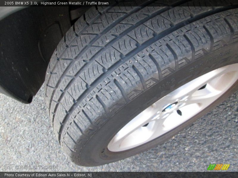 Highland Green Metallic / Truffle Brown 2005 BMW X5 3.0i