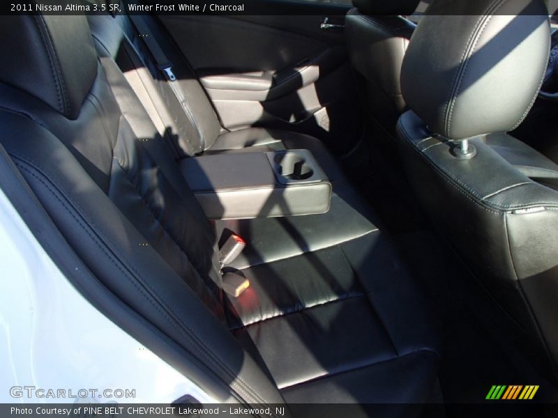 Winter Frost White / Charcoal 2011 Nissan Altima 3.5 SR