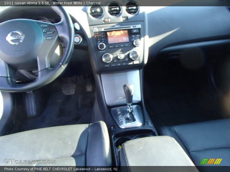 Winter Frost White / Charcoal 2011 Nissan Altima 3.5 SR