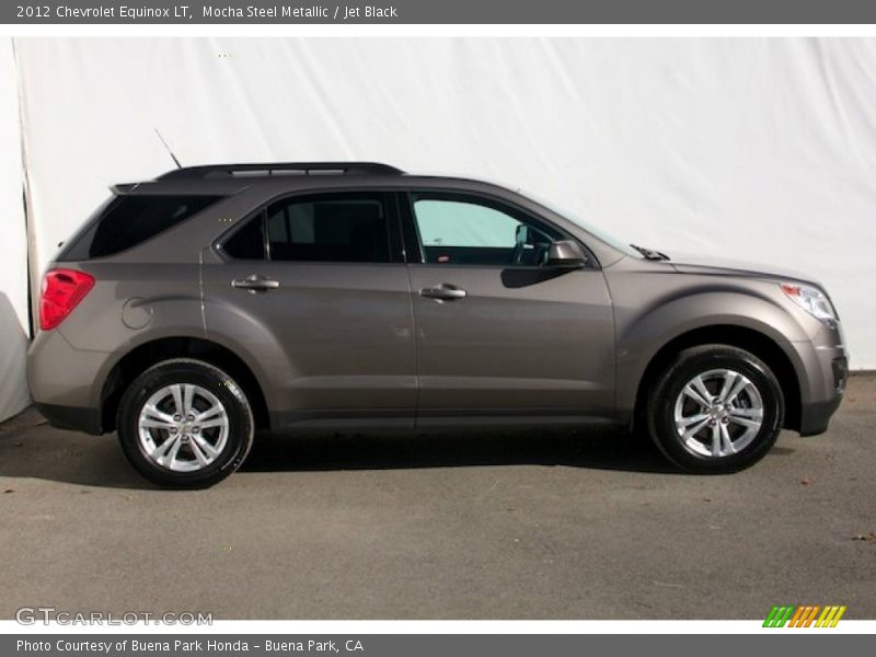 Mocha Steel Metallic / Jet Black 2012 Chevrolet Equinox LT
