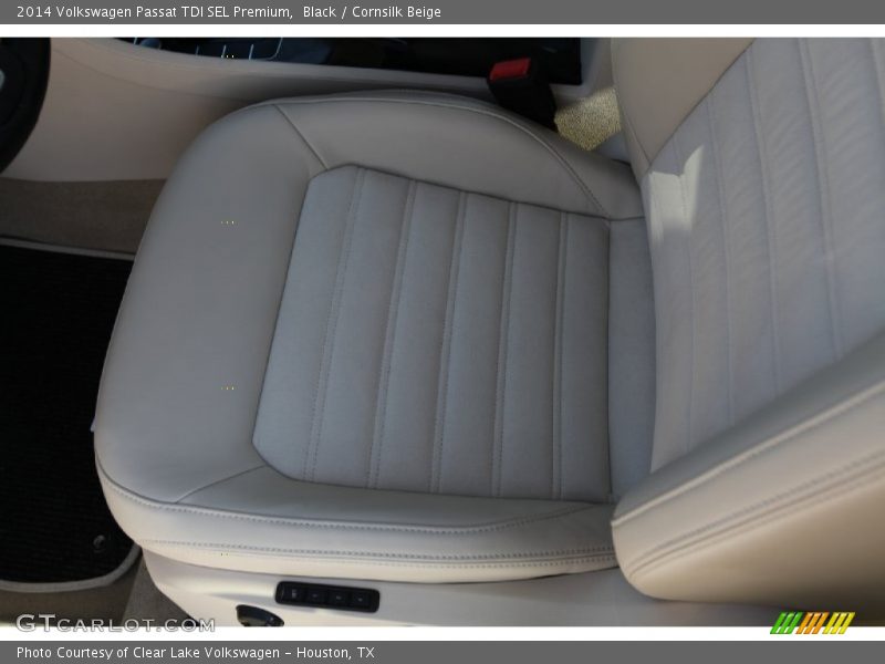 Black / Cornsilk Beige 2014 Volkswagen Passat TDI SEL Premium