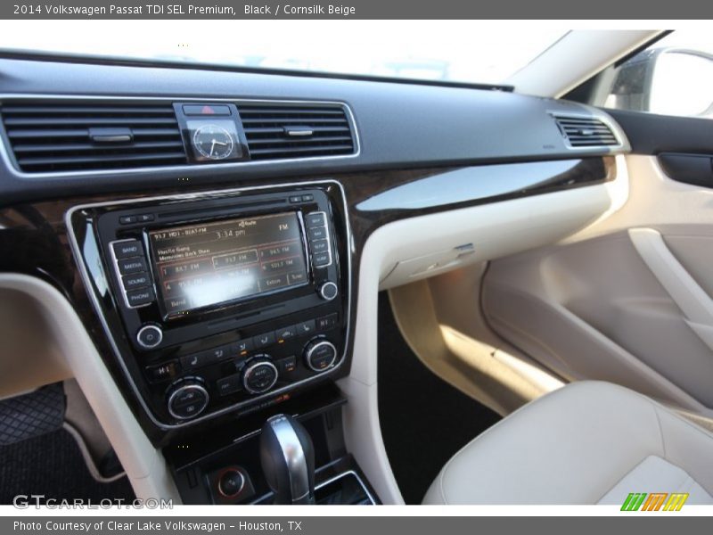Black / Cornsilk Beige 2014 Volkswagen Passat TDI SEL Premium