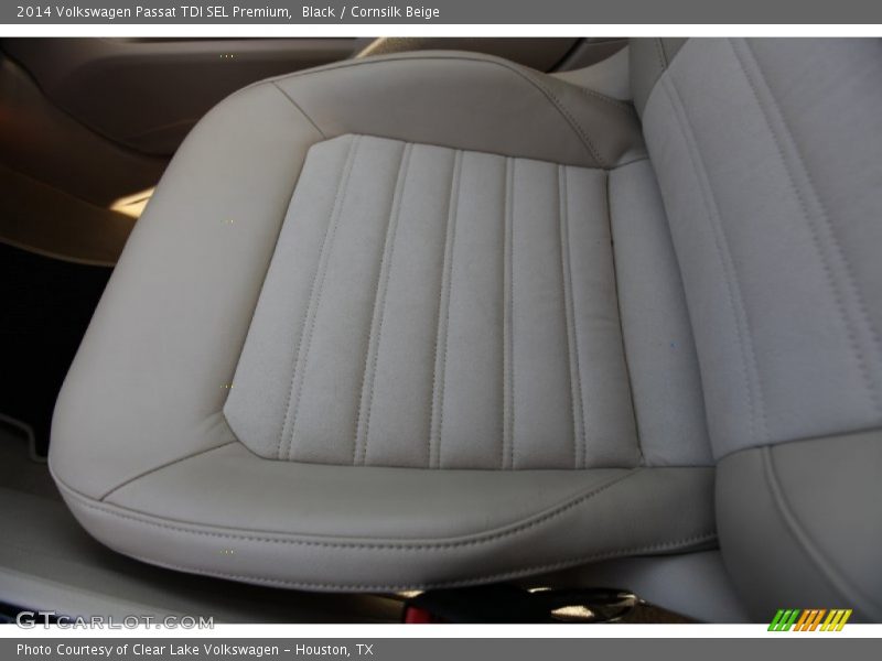Black / Cornsilk Beige 2014 Volkswagen Passat TDI SEL Premium