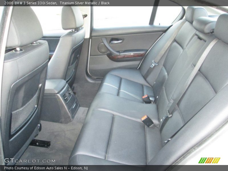 Titanium Silver Metallic / Black 2006 BMW 3 Series 330i Sedan