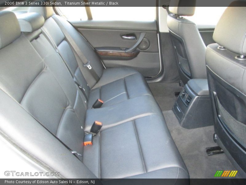Titanium Silver Metallic / Black 2006 BMW 3 Series 330i Sedan