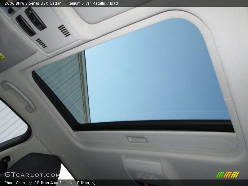 Titanium Silver Metallic / Black 2006 BMW 3 Series 330i Sedan