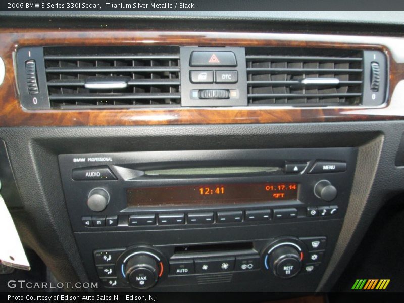 Titanium Silver Metallic / Black 2006 BMW 3 Series 330i Sedan