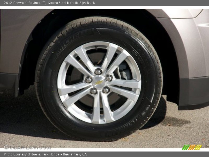 Mocha Steel Metallic / Jet Black 2012 Chevrolet Equinox LT