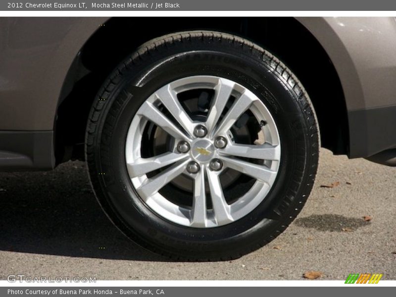 Mocha Steel Metallic / Jet Black 2012 Chevrolet Equinox LT