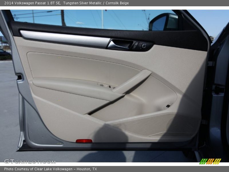 Tungsten Silver Metallic / Cornsilk Beige 2014 Volkswagen Passat 1.8T SE