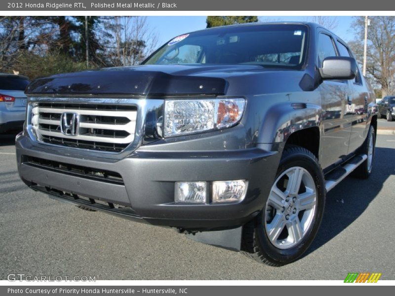 Polished Metal Metallic / Black 2012 Honda Ridgeline RTL