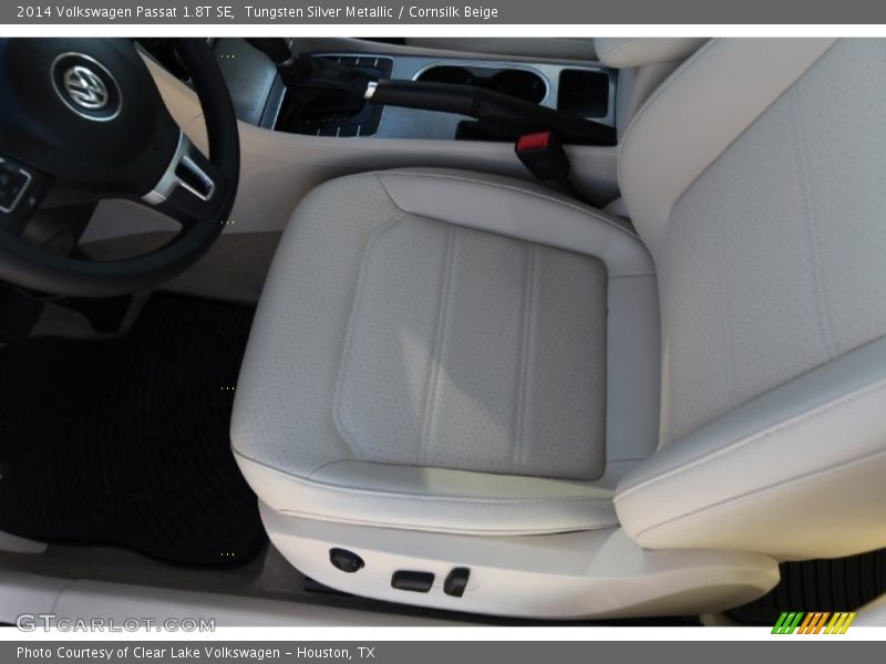 Tungsten Silver Metallic / Cornsilk Beige 2014 Volkswagen Passat 1.8T SE