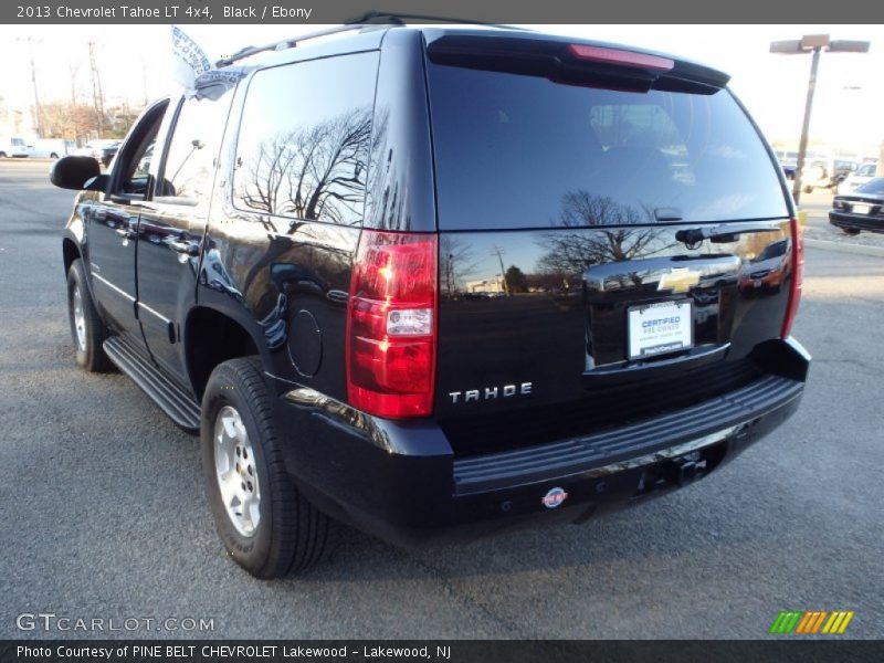 Black / Ebony 2013 Chevrolet Tahoe LT 4x4