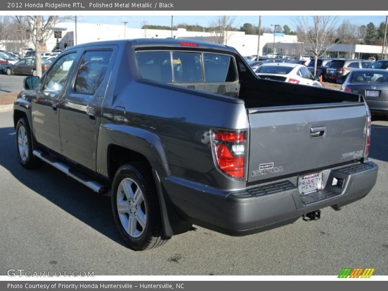 Polished Metal Metallic / Black 2012 Honda Ridgeline RTL