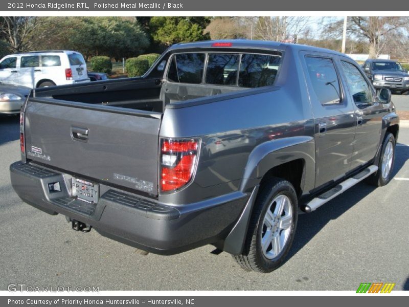Polished Metal Metallic / Black 2012 Honda Ridgeline RTL