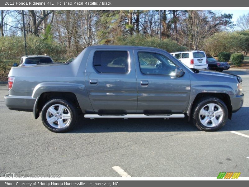 Polished Metal Metallic / Black 2012 Honda Ridgeline RTL