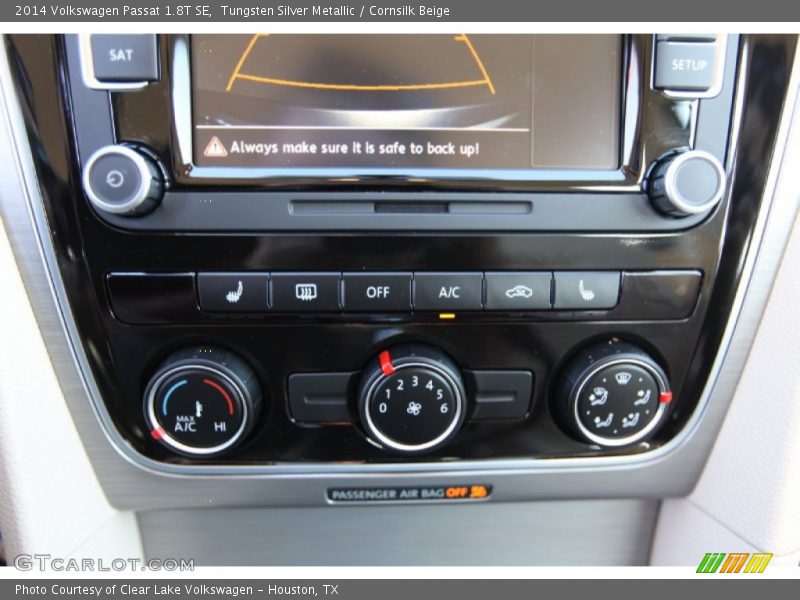 Tungsten Silver Metallic / Cornsilk Beige 2014 Volkswagen Passat 1.8T SE