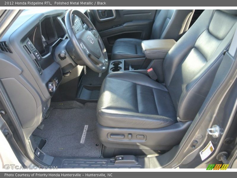 Polished Metal Metallic / Black 2012 Honda Ridgeline RTL