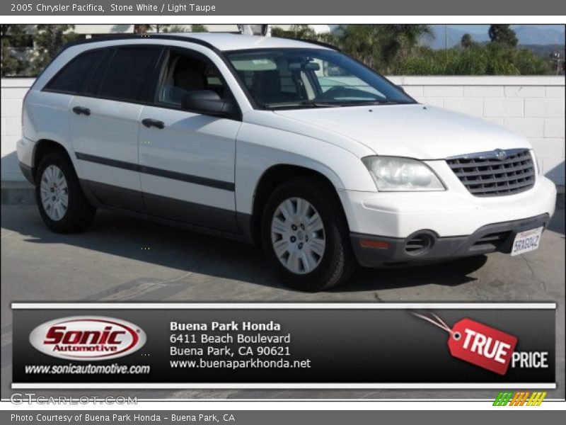Stone White / Light Taupe 2005 Chrysler Pacifica